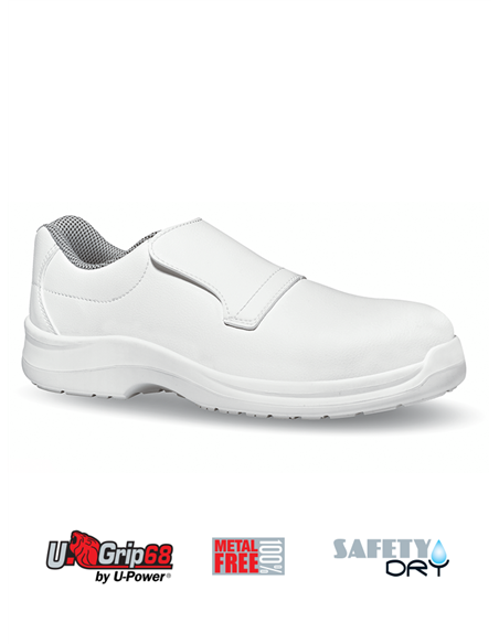 aprobar Oso comentarista Calzado Seguridad Blanco U-Power| Zapato Puntera Composite RESPONSE